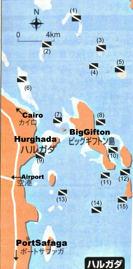 mapa witryny nurkowej